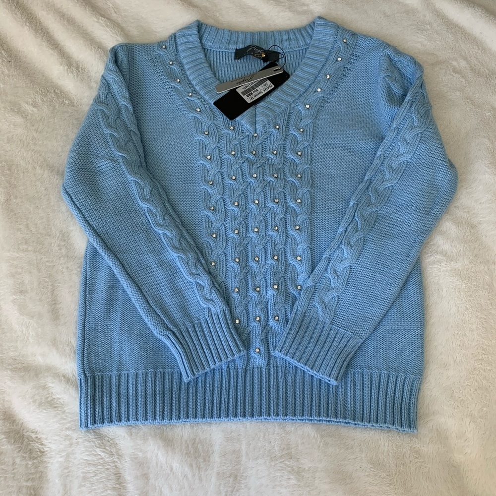 Knitted suit for woman size s-m